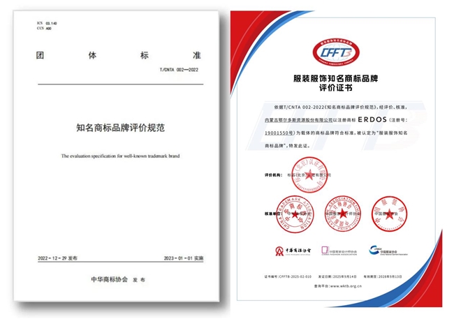 2025年服装服饰知名商标品牌评价公告(图1)