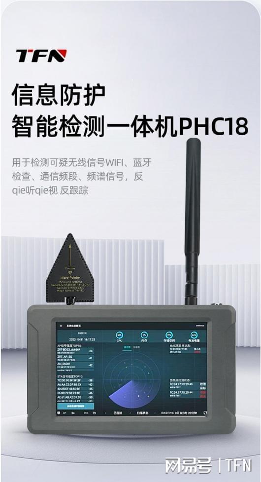 大型活动安保选什么品牌无线信号侦测定位设备？TFNPHC18护安全(图2)